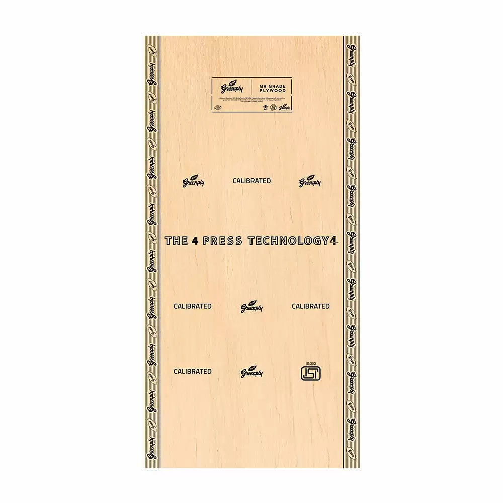 Greenply Green MR 4 mm Thick Plain BWR Plywood (8 L x 4 W) Feet - (Gurjan)