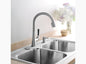 Malleco™ Pull-down kitchen sink faucet with two-function sprayhead and soap dispenser