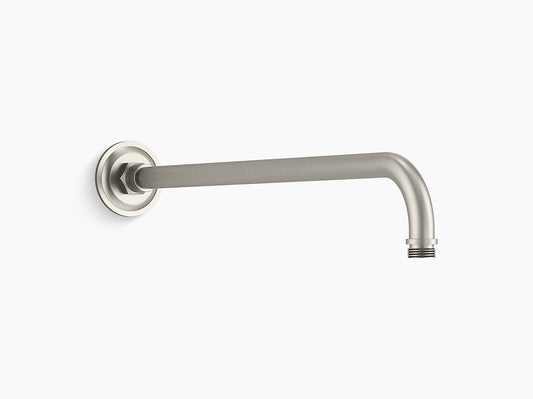 MasterShower™ 46.3 cm wall-mount single-function rainhead arm and flange