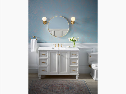 Essential 71.5 cm round framed mirror