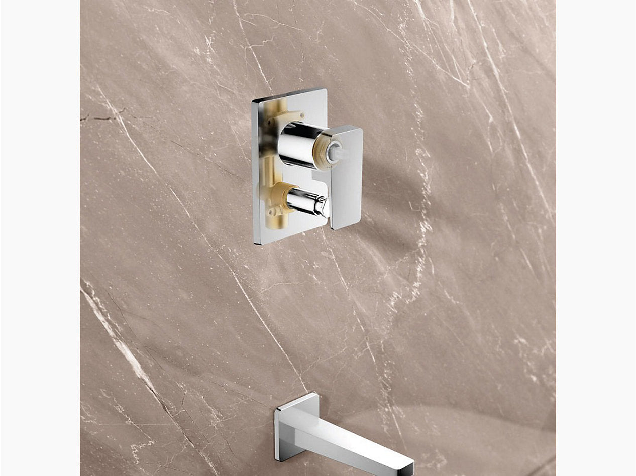 Aqua Turbo™ 235 Recessed 40 mm bath and shower valve