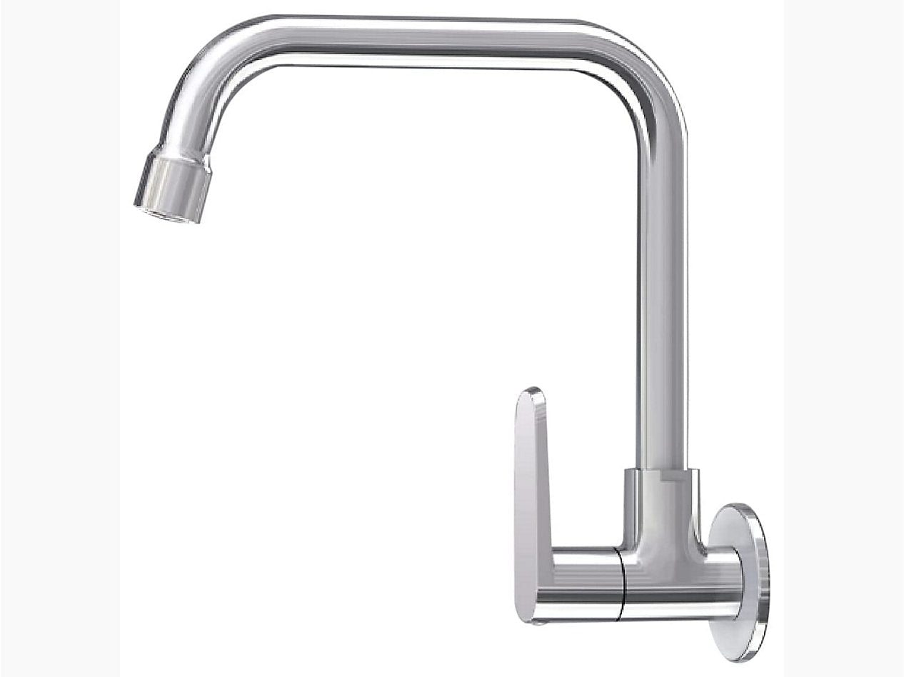 Beam™ One-hole wall-mount kitchen sink faucet, cold only