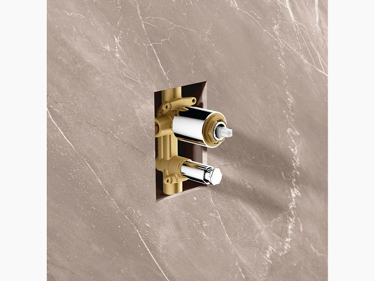 Aqua Turbo™ 235 Recessed 40 mm bath and shower valve