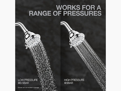 Rainduet™ Five-function showerhead, 14.0 lpm